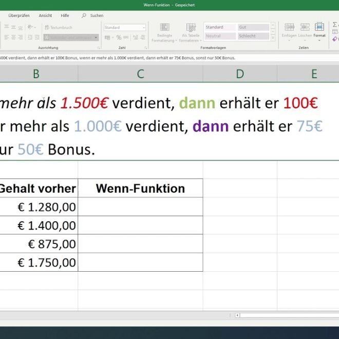 WENN-Funktion Excel mehrere Bedingungen – So beherrschst du komplexe Abfragen